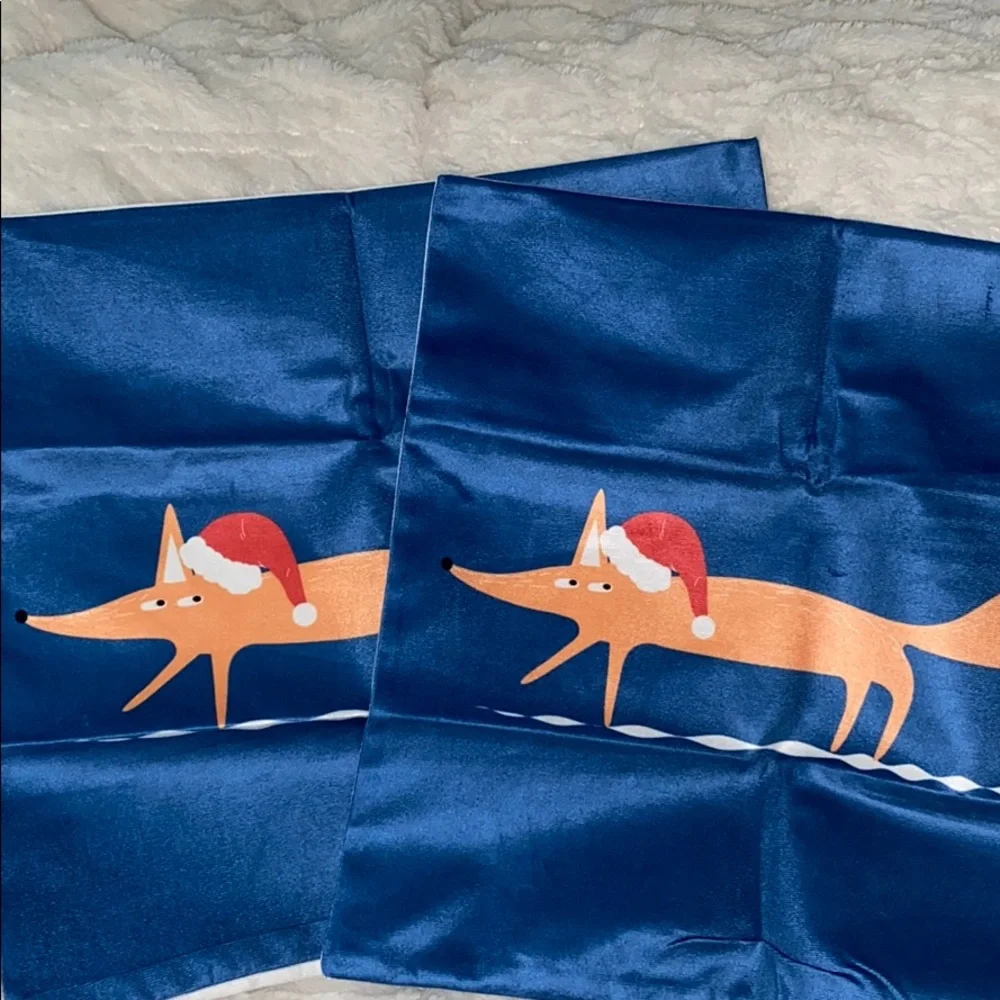 Christmas throw pillow covers. Set of 2